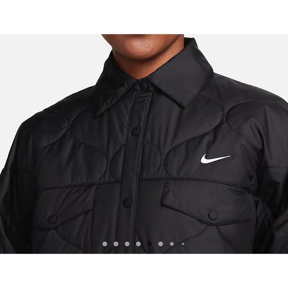 Nike quilted Jacket sportswear Essential Small woman - Picture 4 of 7